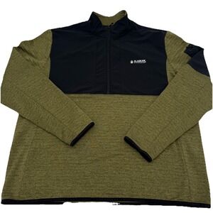 Alaskan Hardware Men's 3/4 Zip Pullover Size XL Duluth Outdoor Hiking Casual